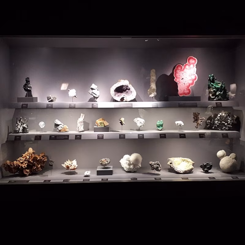 Galerie de Géologie et de Minéralogie du Jardin des Plantes à Paris Museum national histoire naturelle