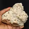 Cristaux de pyrite sur barytine - 1