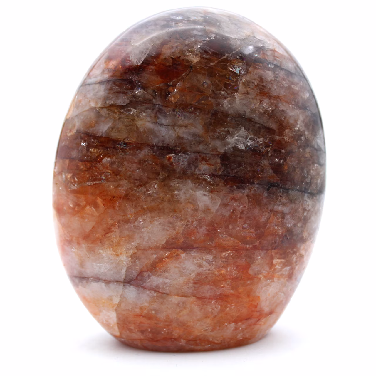 Forme libre de quartz rouge