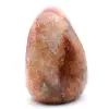 Pierre de Quartz rouge polie - 2