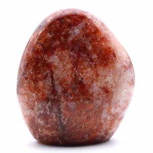 Quartz rouge pierre d’ornement de Madagascar