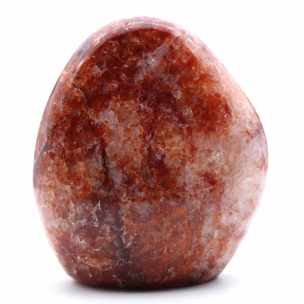 Quartz rouge pierre d’ornement de Madagascar
