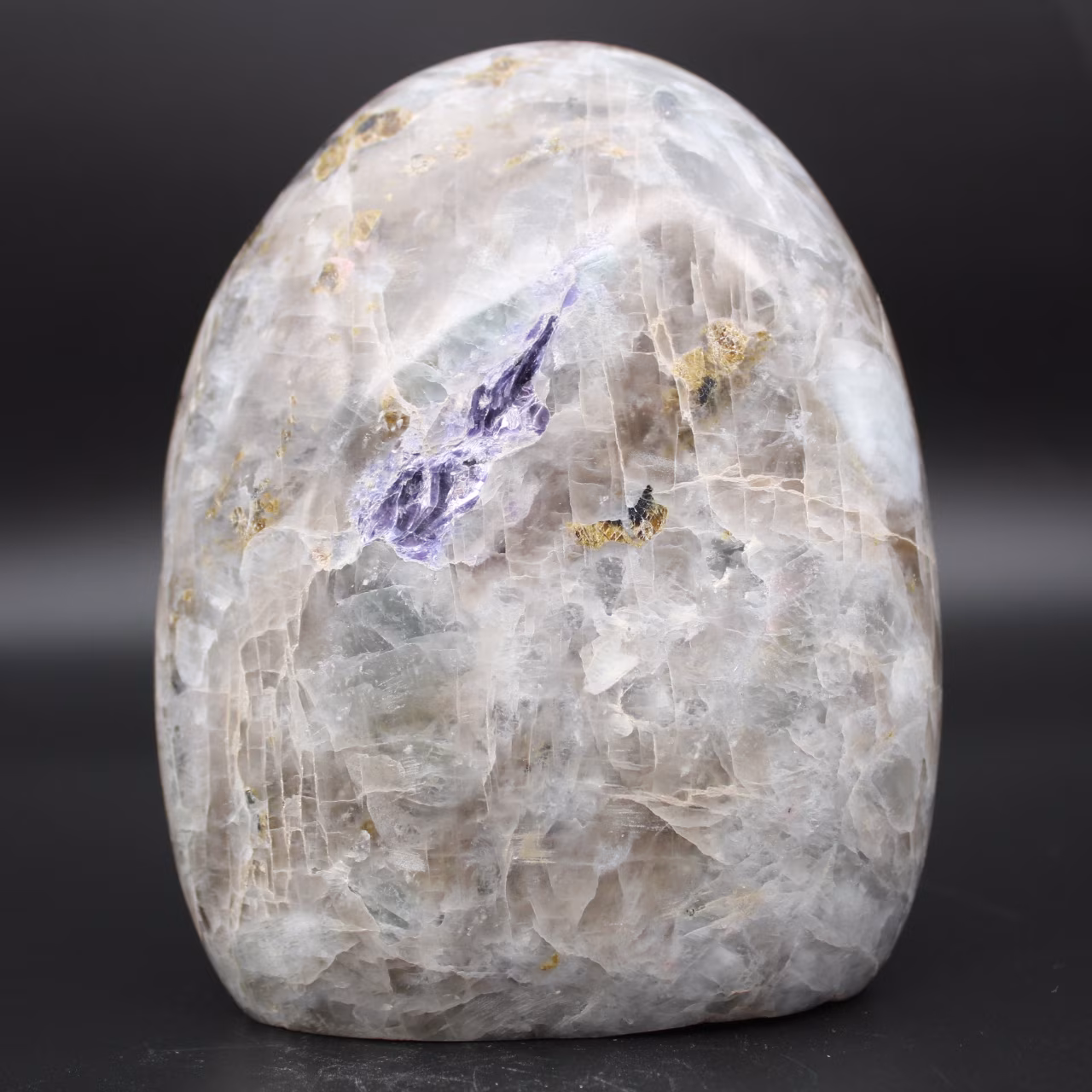 Pierre de décoration à inclusion de Tourmaline