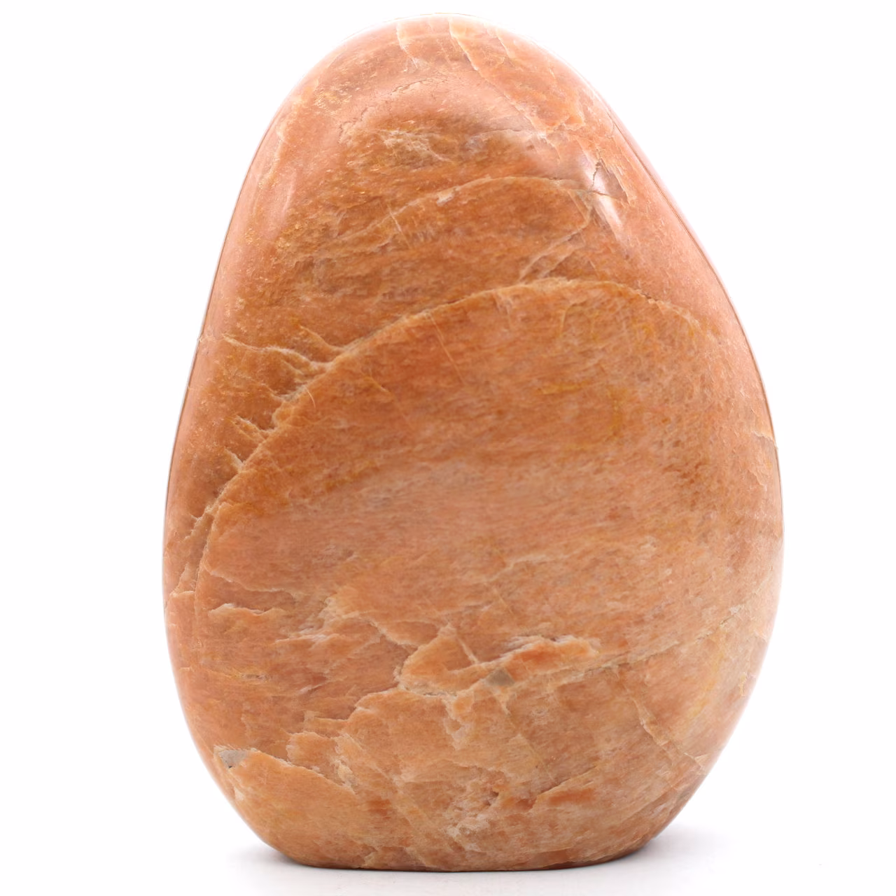 Pierre de lune rose microcline naturelle de collection