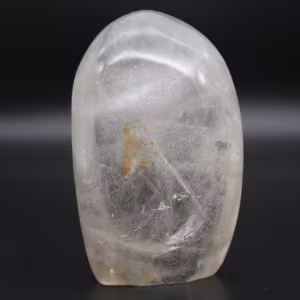 Quartz cristal de roche naturel de décoration