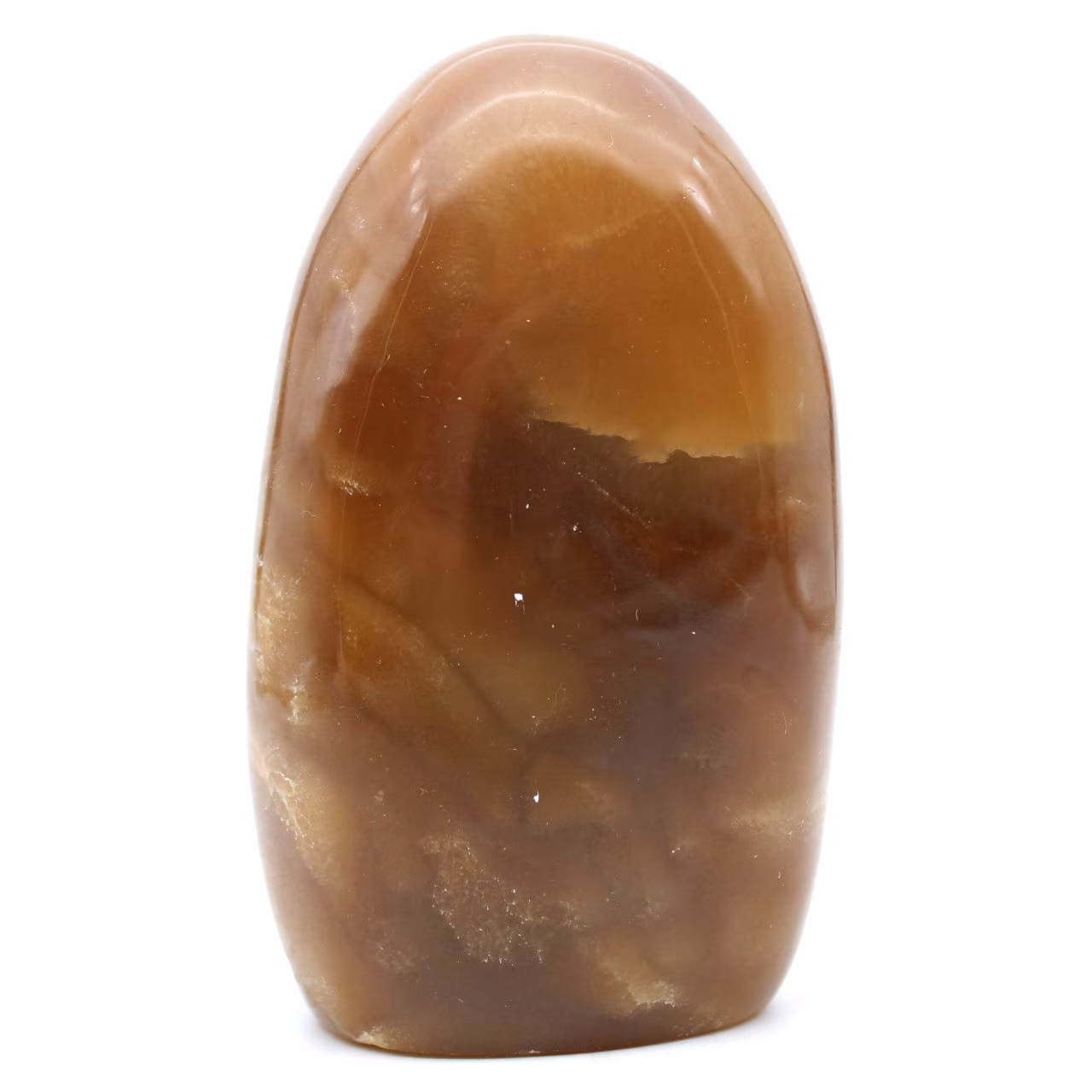 Calcite miel naturelle de décoration