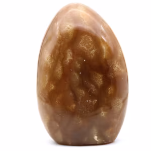 Calcite miel naturelle pour ornement