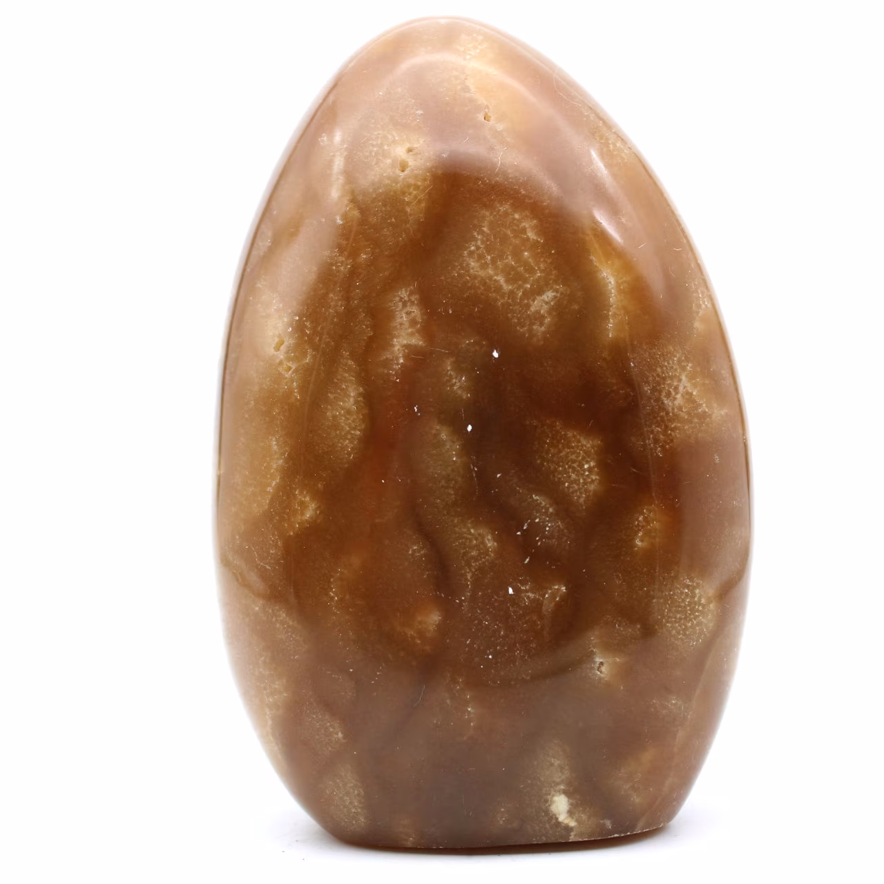 Calcite miel naturelle pour ornement