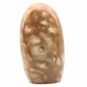 Bloc de calcite miel naturelle polie