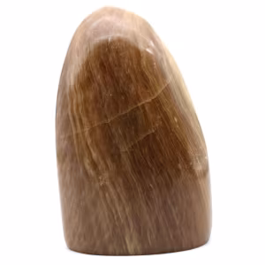Forme libre en pierre de calcite miel