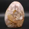 Pierre d'agate fleur polie - 0