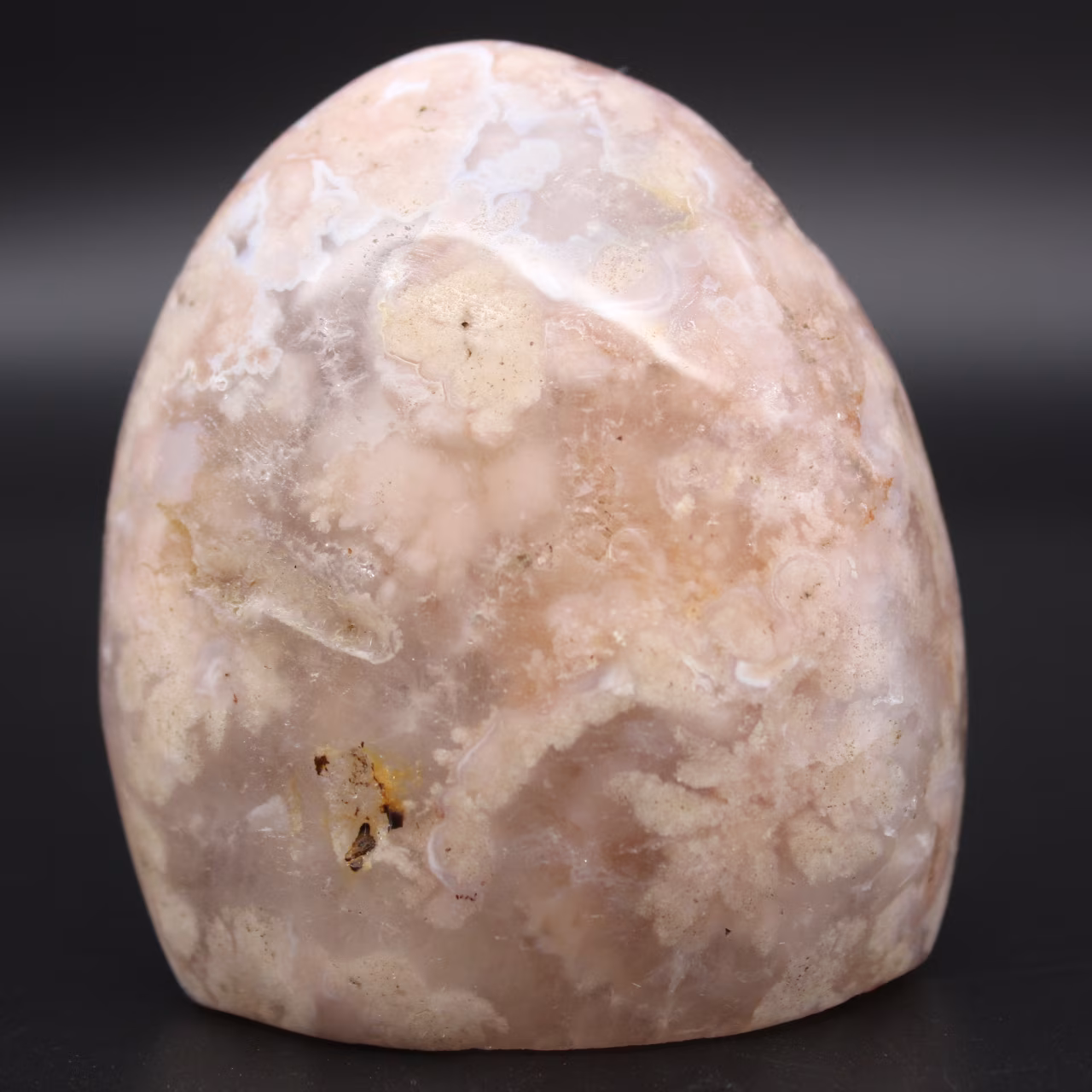 Pierre d'agate fleur naturelle