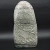 Pierre de Jaspe rubanée grise naturelle - 1