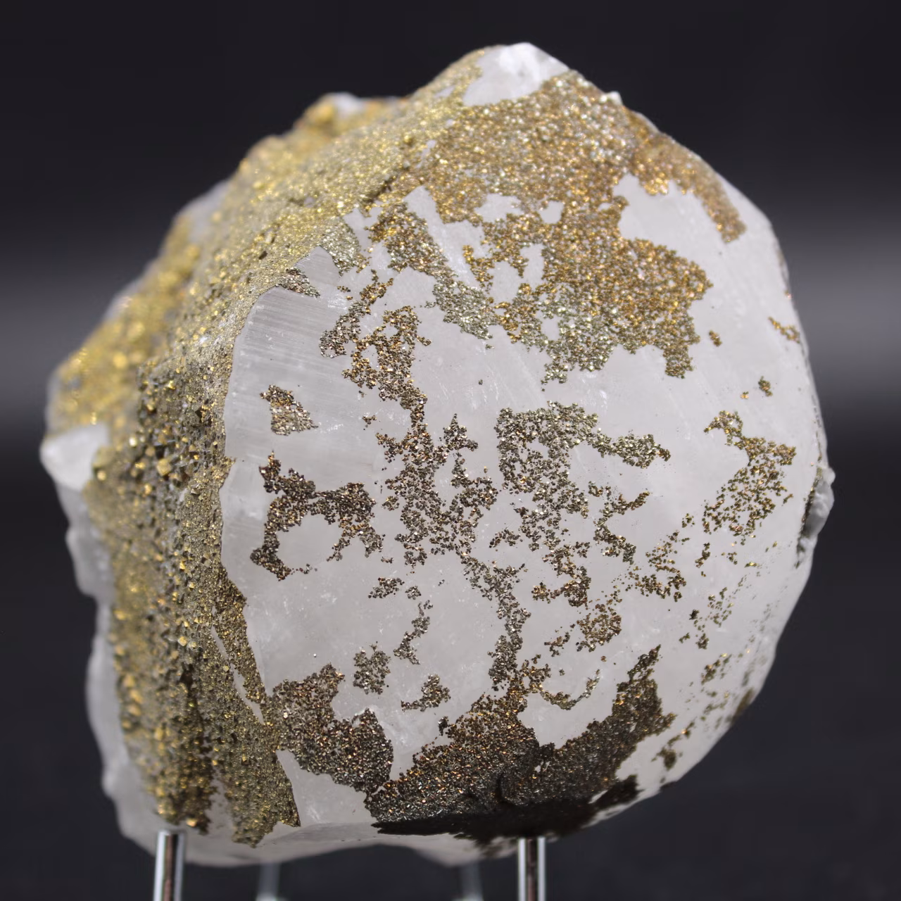 Calcite et pyrite