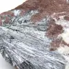 Roche de pyrolusite brut - 4