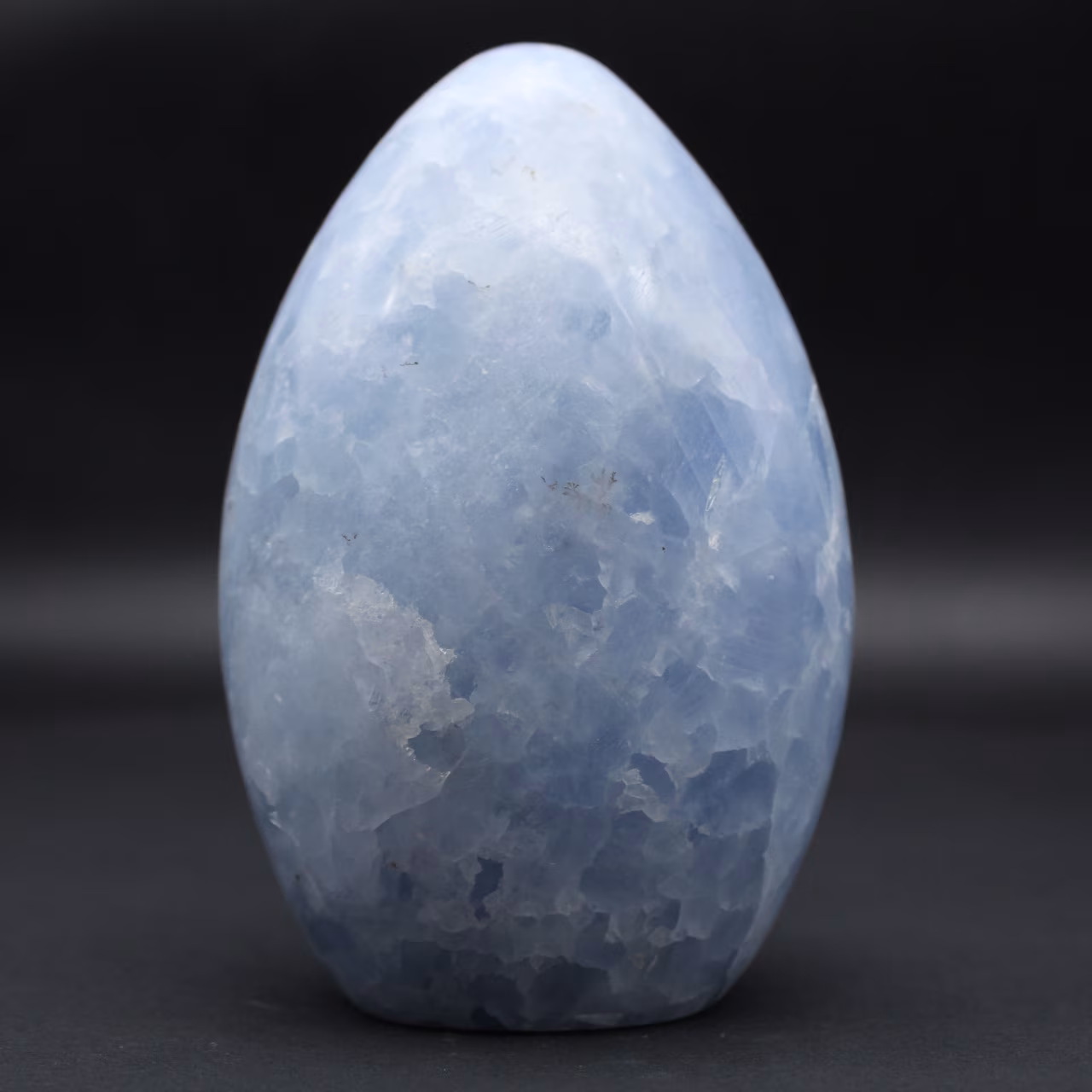 Roche polie en Calcite bleue