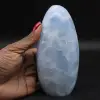 Calcite bleue ornementale naturelle - 4