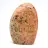 Presse papier en calcite orange