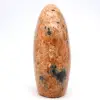 Pierre polie en calcite orange - 1