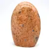 Pierre polie en calcite orange - 2