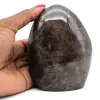 Pierre de quartz fumé polie - 4