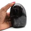 Pierre polie en quartz fumé - 4