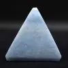 Pyramide en calcite bleue - 4