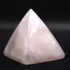 Pyramide en quartz rose - 1