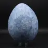 Oeuf minéral en calcite bleue - 1