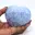 Coeur en calcite bleue — 1
