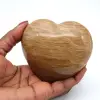 Coeur en calcite bleue - 3