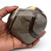 Coeur en calcite bleue - 5