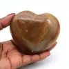Coeur en calcite bleue - 6