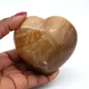 Coeur en calcite bleue - 8