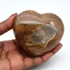 Coeur en calcite bleue - 13