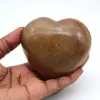 Coeur en calcite bleue - 14