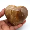 Coeur en calcite bleue - 16