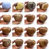 Coeur en calcite bleue - 0