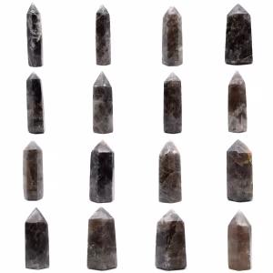 Prisme polie en Quartz fumé