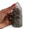 Prisme de Quartz fumé poli - 1