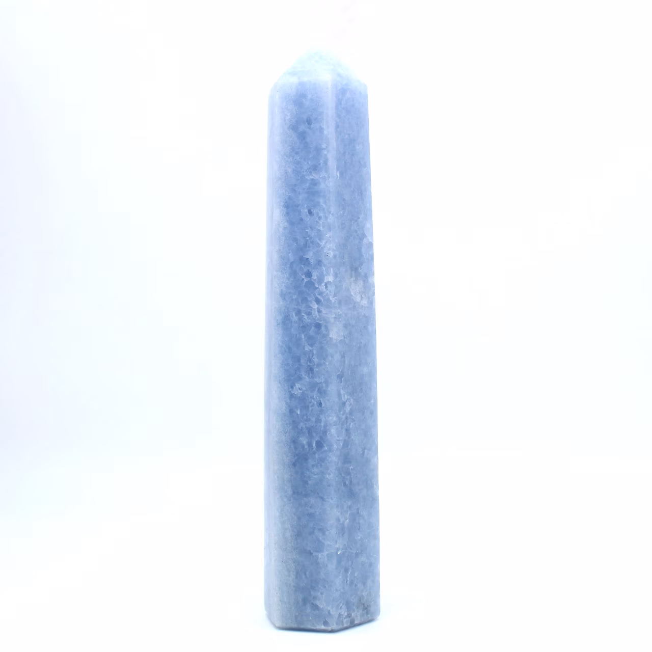 Prisme de calcite bleue