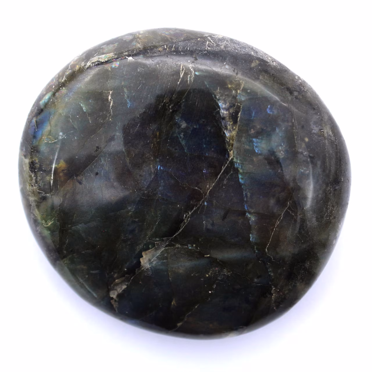 Galet en labradorite