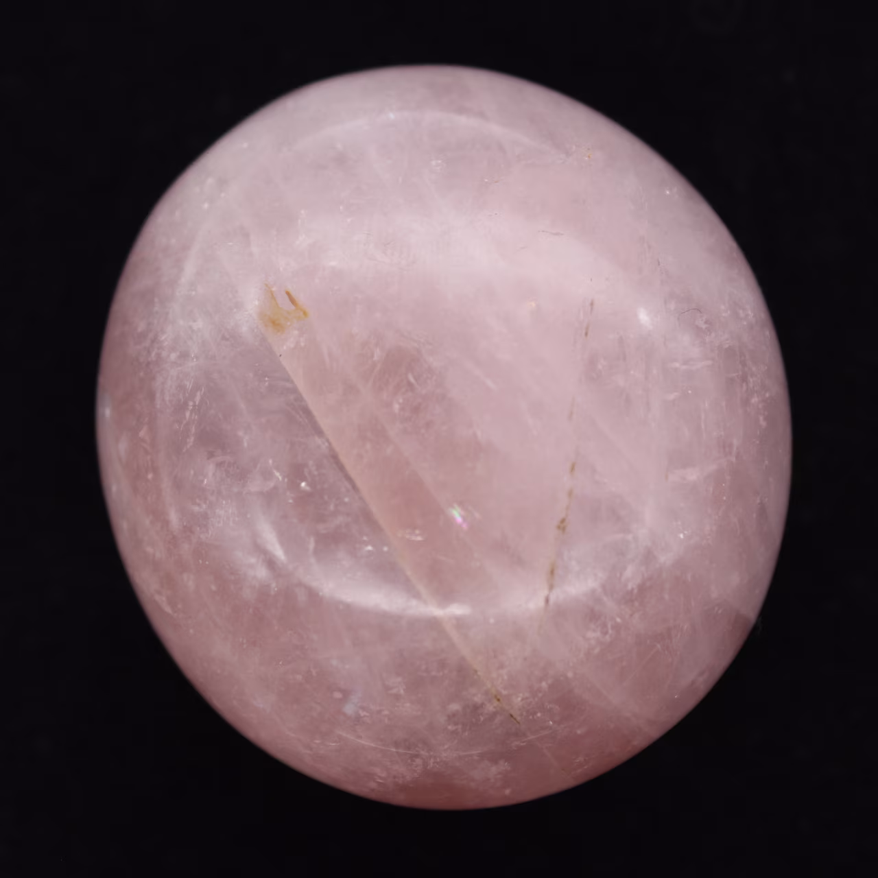 Galet en quartz rose