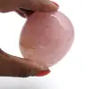 Galet en quartz rose - 1