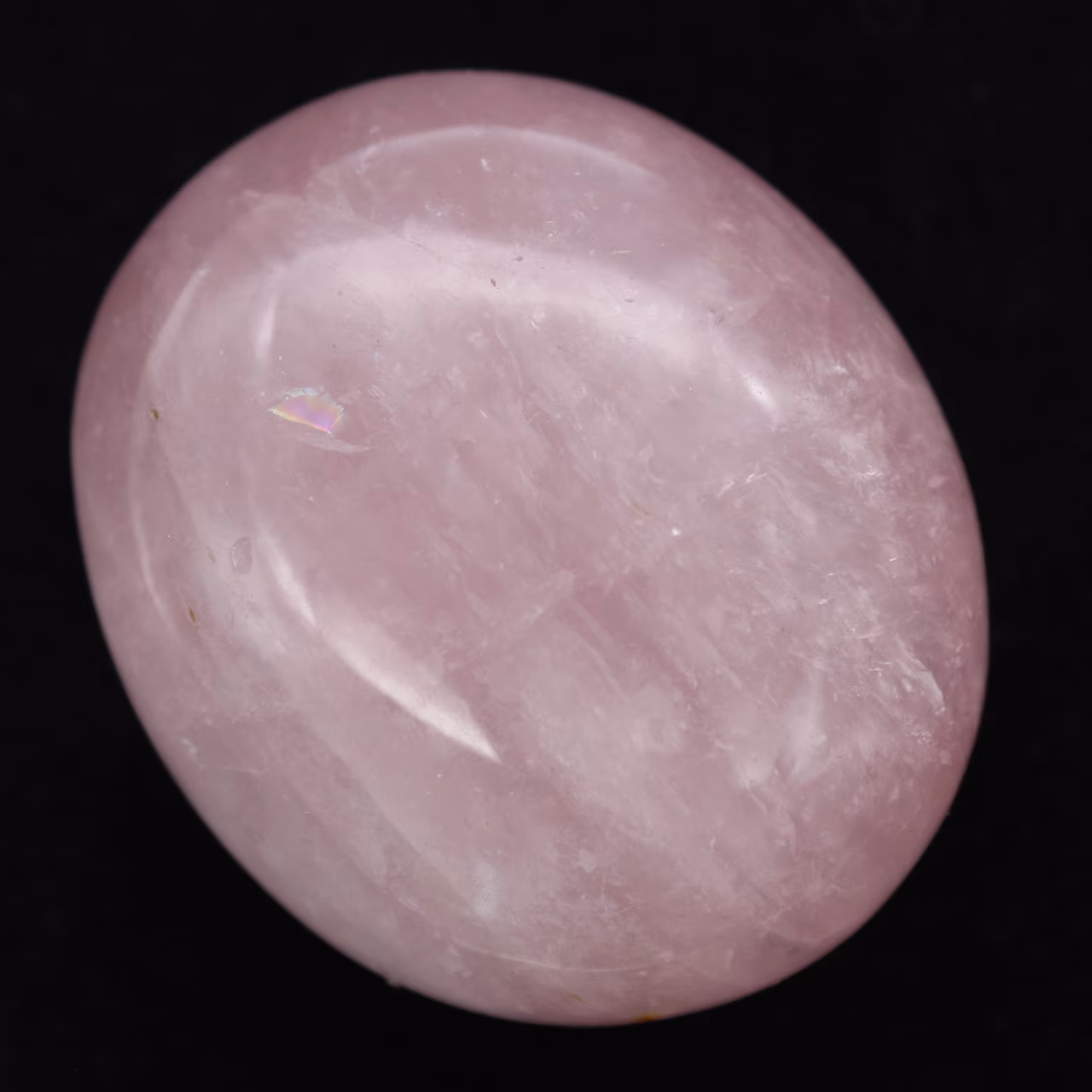 Galet en quartz rose