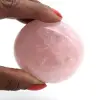 Galet en quartz rose - 1