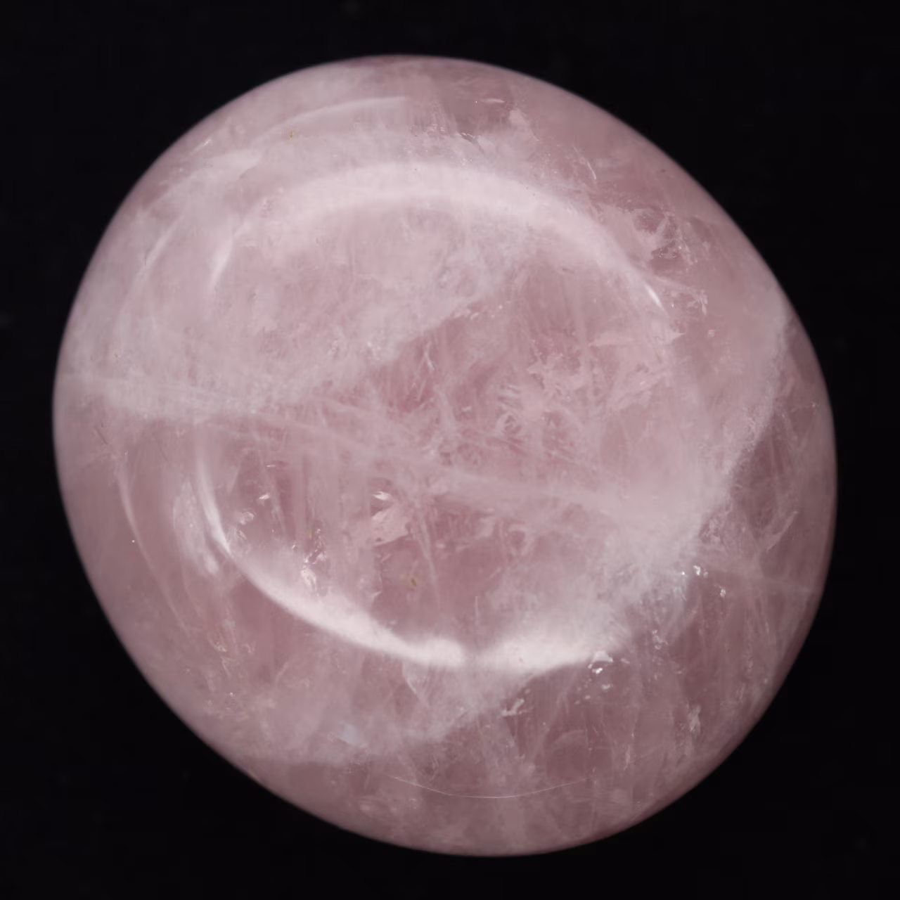 Galet en quartz rose