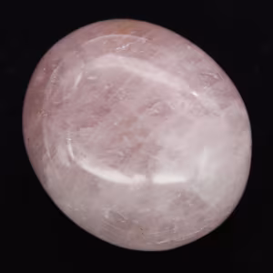 Galet en quartz rose