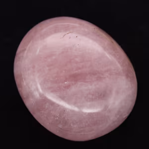 Galet en quartz rose