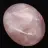 Galet en quartz rose